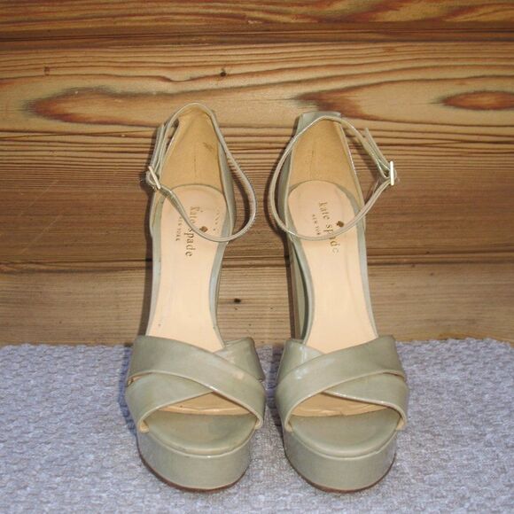 Kate Spade Patent Leather Platform Heels - Picture 3 of 11